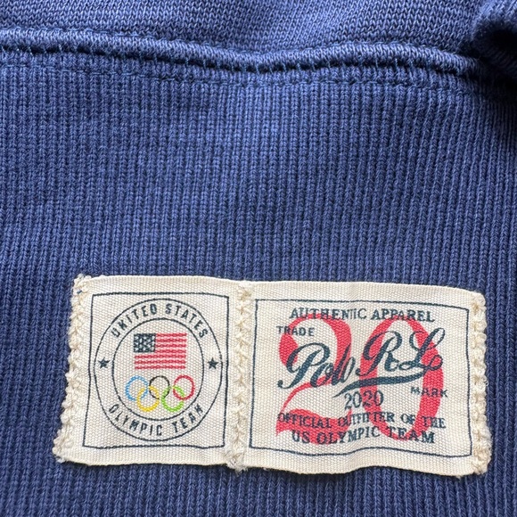 Polo by Ralph Lauren Blue USA Crewneck Sweater - Picture 7 of 12